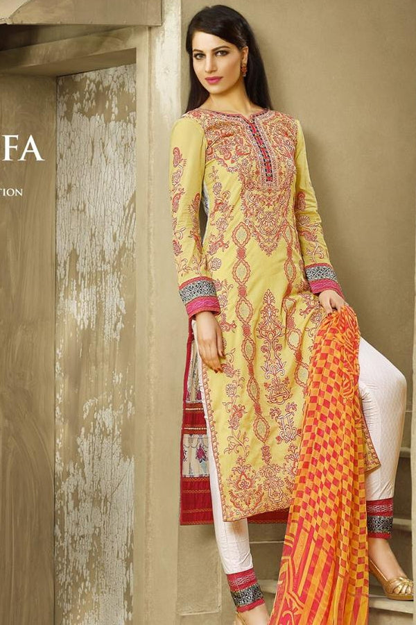 Asim Jofa Luxury Lawn Collection'AJL-12B