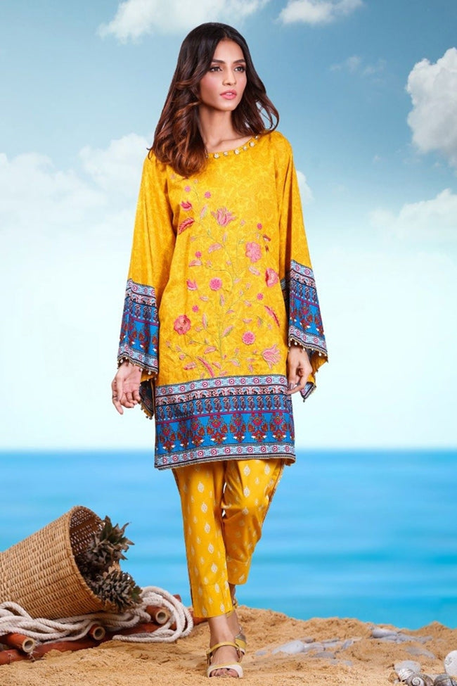Alkaram Midsummer Collection-MS-34-Yellow