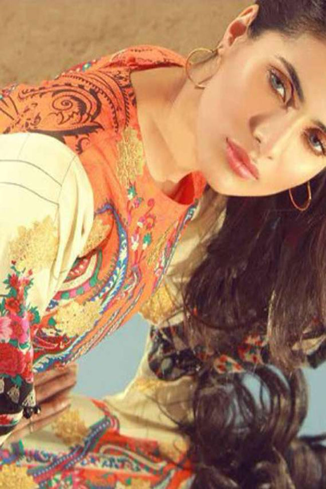 Alkaram Spring Vol 2 Piece Printed Splendor Collection SS-70-Beige