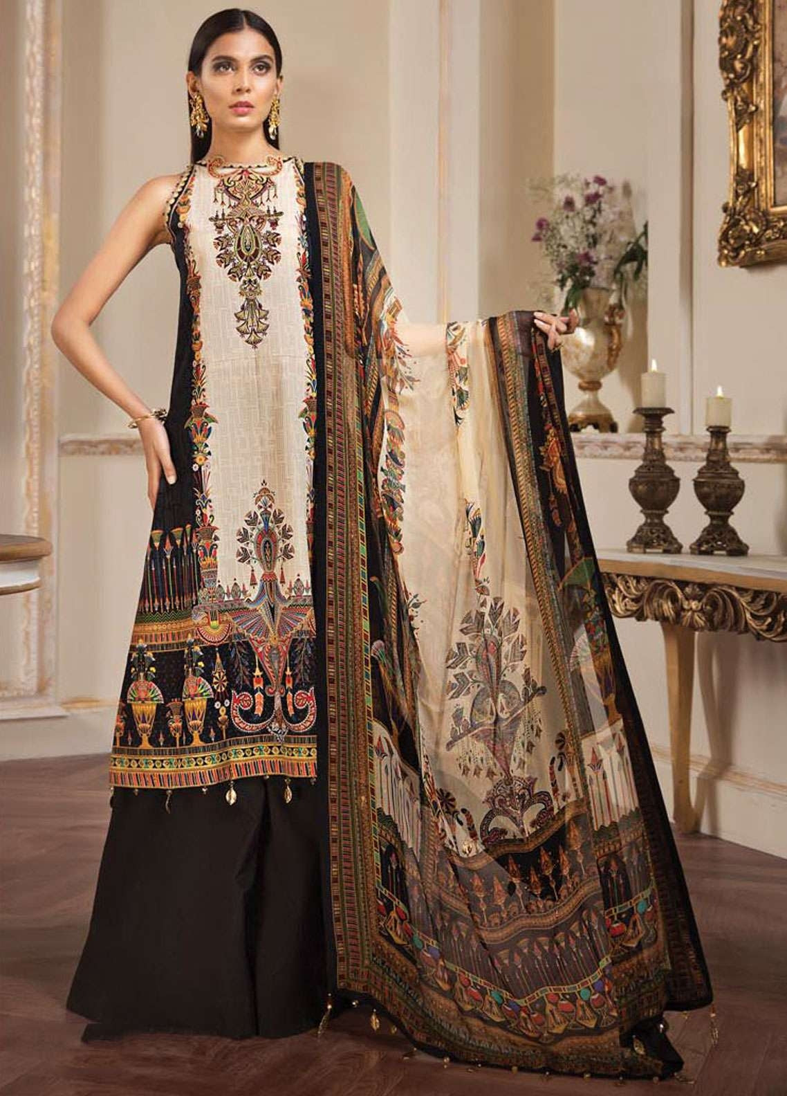 Anaya Luxury Lawn Collection'19-D-12