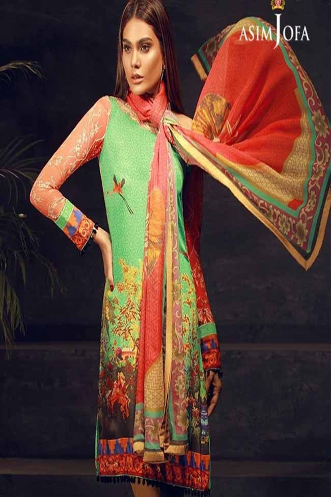 Asiim Jofa Crepe Silk Collection-D-02