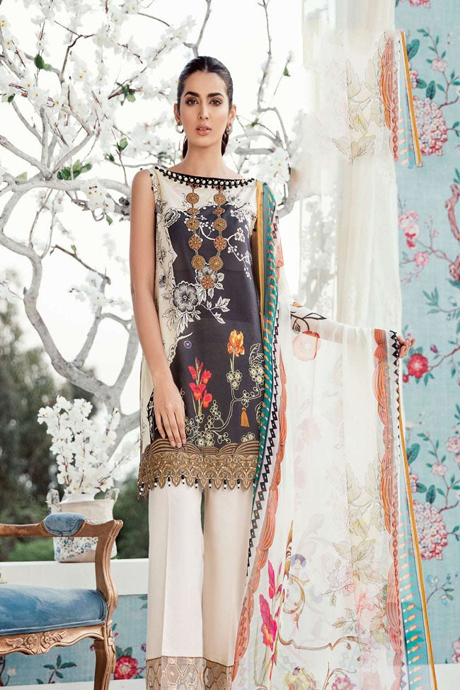 Azalea Embroidered Collection'19-D-03