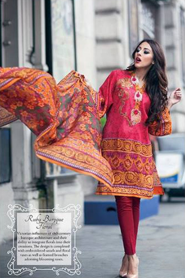 Farah Talib Aziz Garden Of Grace By LSM Designer Collection-12A