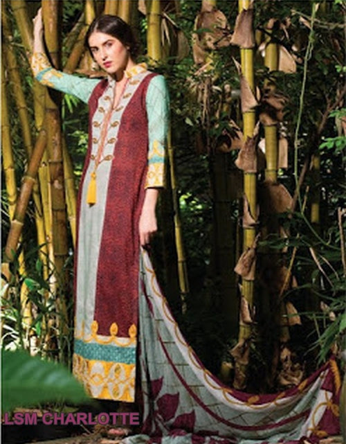 Load image into Gallery viewer, Charlotte Exclisive Cambric collection by lakhani  zunuj  4a