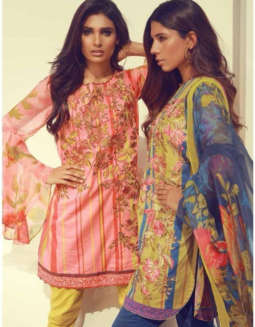 Load image into Gallery viewer, alkaram lawn SS06-pink