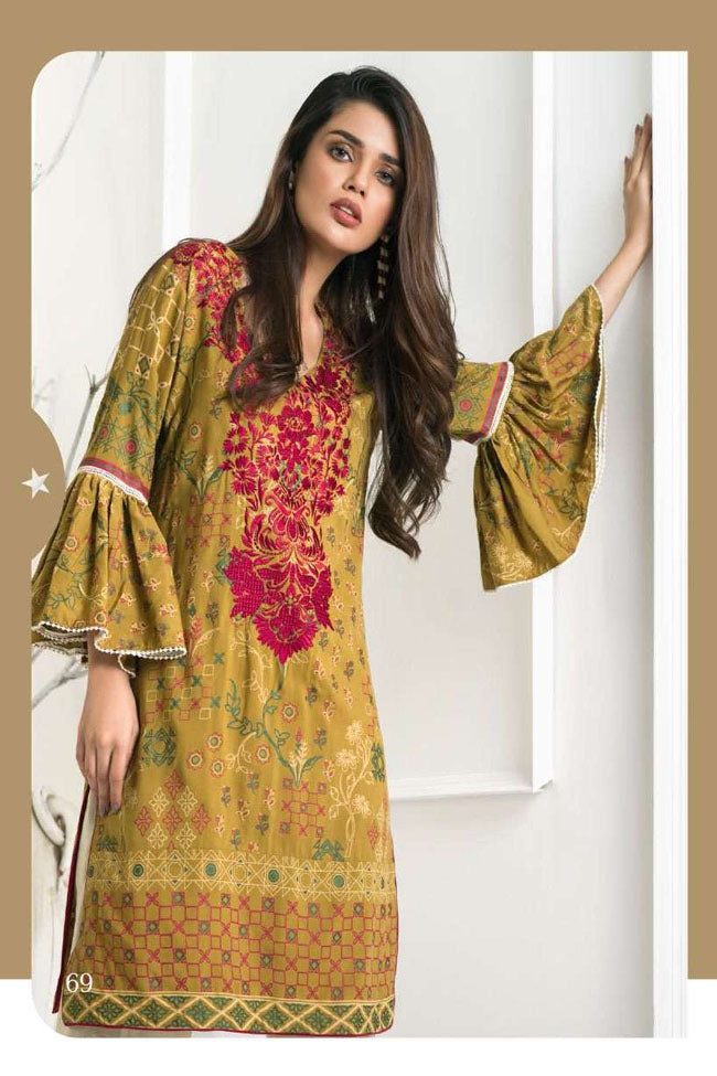 Lsm Inimate Embroidered Kurtis Collection-EK-118C
