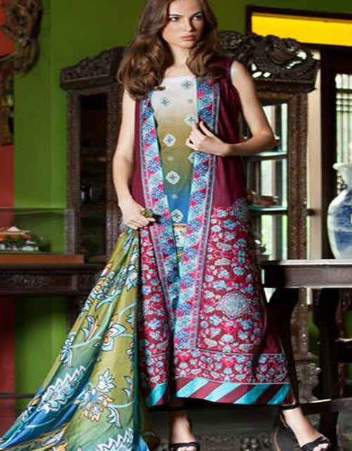 Load image into Gallery viewer, Mahiymaan Summer Collection By Alzohaib-D-1B