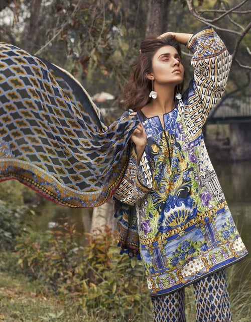 Load image into Gallery viewer, Sapphire Lawn Vol III Collection'18-D-03