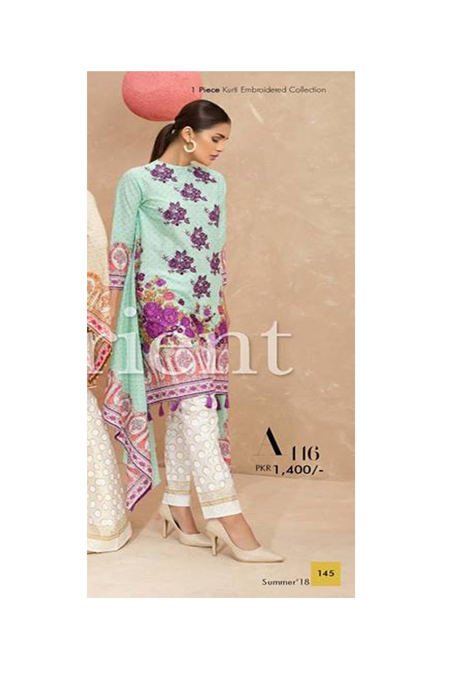 Orient Summer Series I Printed Collection One Piece-116A