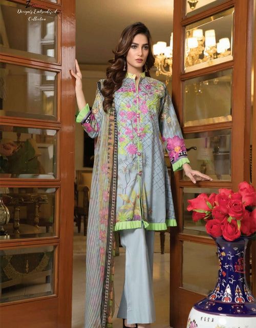 Load image into Gallery viewer, Zmaria Designer Embroidered Collection By ZS Textiles-ZM-5A
