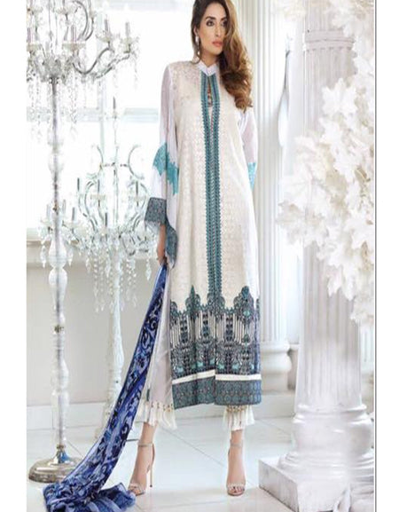 ZARQASH JARDIN D'EDEN FESTIVE COLLCTION-AMOUR BLANC