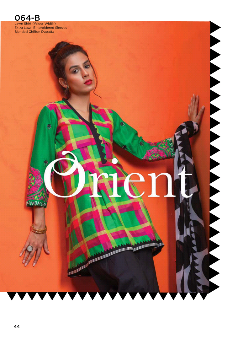Orient Blended Chiffon Vol1 Collection'19-064B