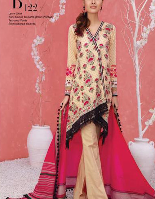 Load image into Gallery viewer, Orient Summer Series I Ethnic Stamp Embroidered Collection-122B
