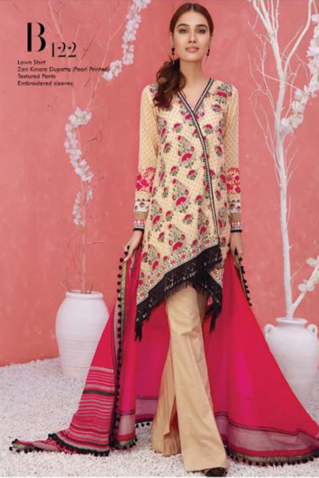 Orient Summer Series I Ethnic Stamp Embroidered Collection-122B