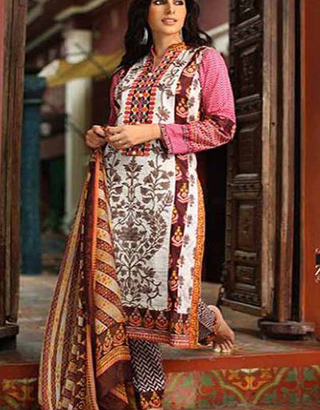 Kalyan embroidered lawn collection-D-04