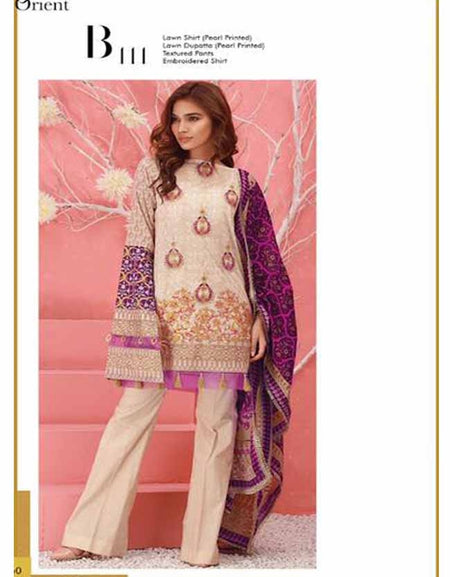 Orient Summer Series II Lawn Collection-111B