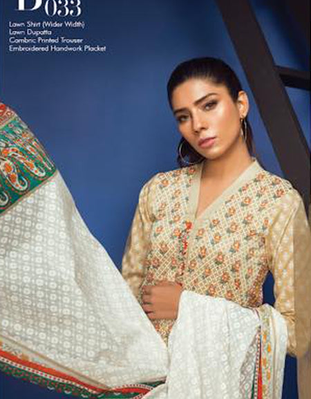 Orient Summer Series I  Embroidered Collection-033A