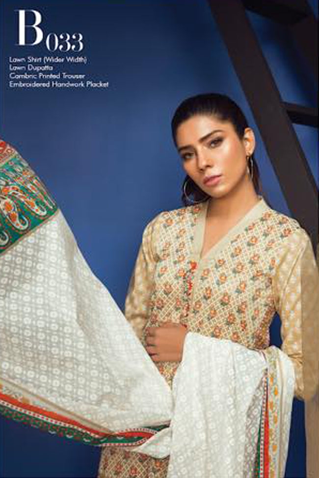 Orient Summer Series I  Embroidered Collection-033A