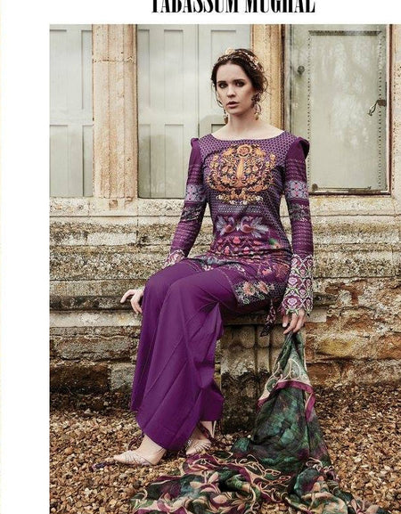 Tabassum Mughal Luxury Lawn Collection'17D-9b