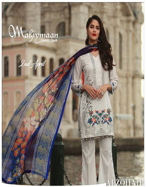 Load image into Gallery viewer, Mahiymaan Eid festive Collection by AlZohaib-M-013
