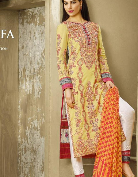 Asim Jofa Luxury Lawn Collection'AJL-12B