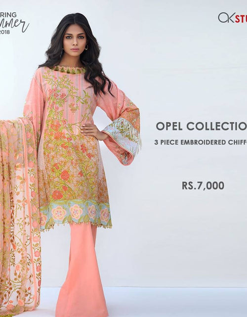 Load image into Gallery viewer, alkaram lawn ss-01 peach 18
