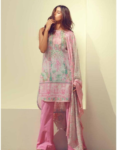 alkaram lawn ss-05 pink