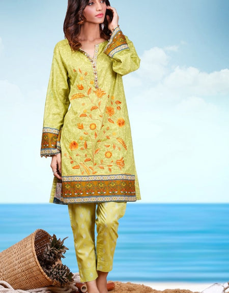 Alkaram Midsummer Collection-MS-34-Green