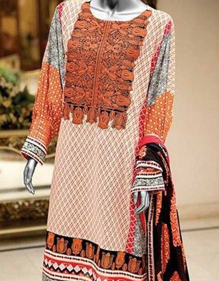Amna ismail semi stitch lawn collection-06