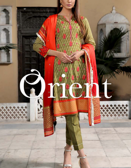 Orient Anmol Hand Embroidered Collection'19-032-B