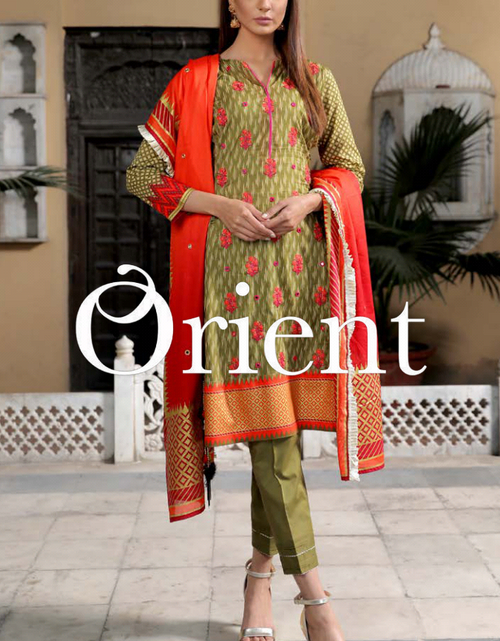 Load image into Gallery viewer, Orient Anmol Hand Embroidered Collection&#39;19-032-B
