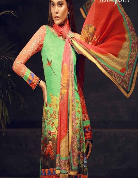 Asiim Jofa Crepe Silk Collection-D-02