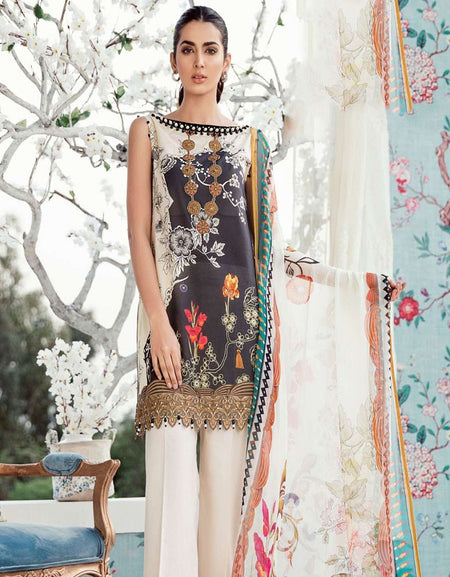 Azalea Embroidered Collection'19-D-03