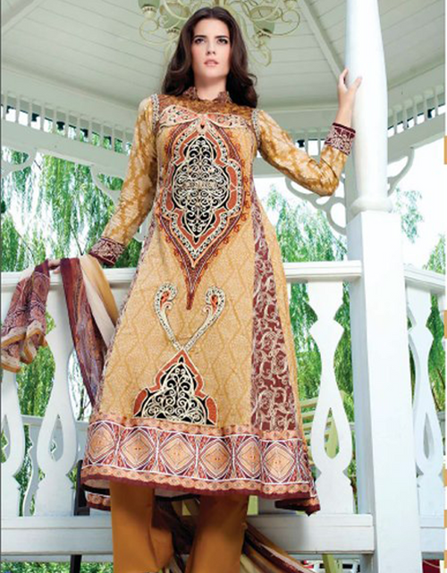 Load image into Gallery viewer, Mahiymaan Formal lawn Collection beidge valvet
