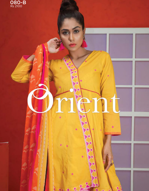 Load image into Gallery viewer, Orient Blended Chiffon Vol1 Collection&#39;19-080-B

