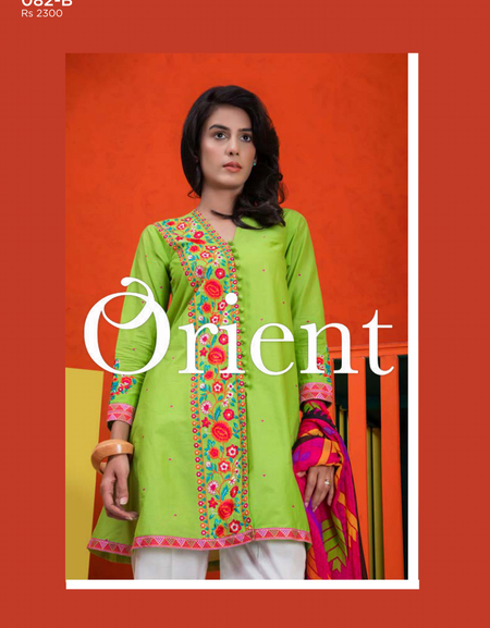 Orient Blended Chiffon Vol1 Collection'19-082-B