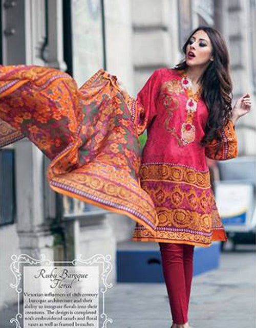 Load image into Gallery viewer, Farah Talib Aziz Garden Of Grace By LSM Designer Collection-12A
