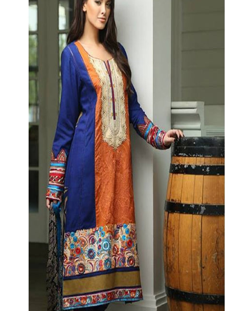 Load image into Gallery viewer, Firdous luxuary Collection BLue
