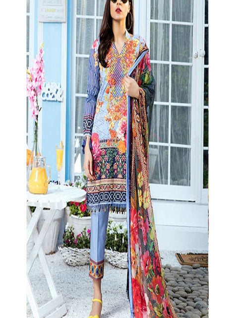 Load image into Gallery viewer, Gulaal Vol2 Embroidered Lawn Collection&#39;18-D-03
