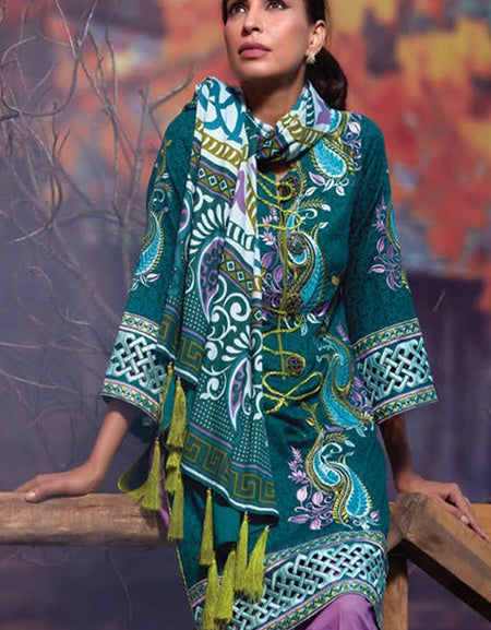 Lsm gorgeous wintery collection teal dulcet-106A