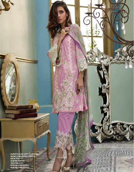 Lakhany komal Exclusive Embroidered Collectiion-KE 4044B