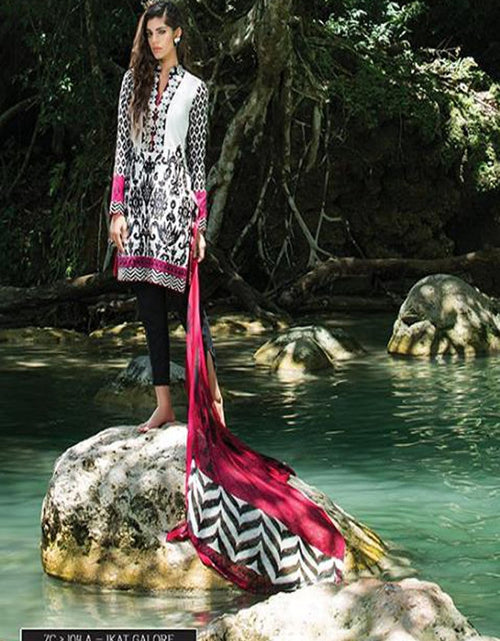 Load image into Gallery viewer, Lsm By Zainab Chottani Spring Summer Collection-104A-IKAT GALORE
