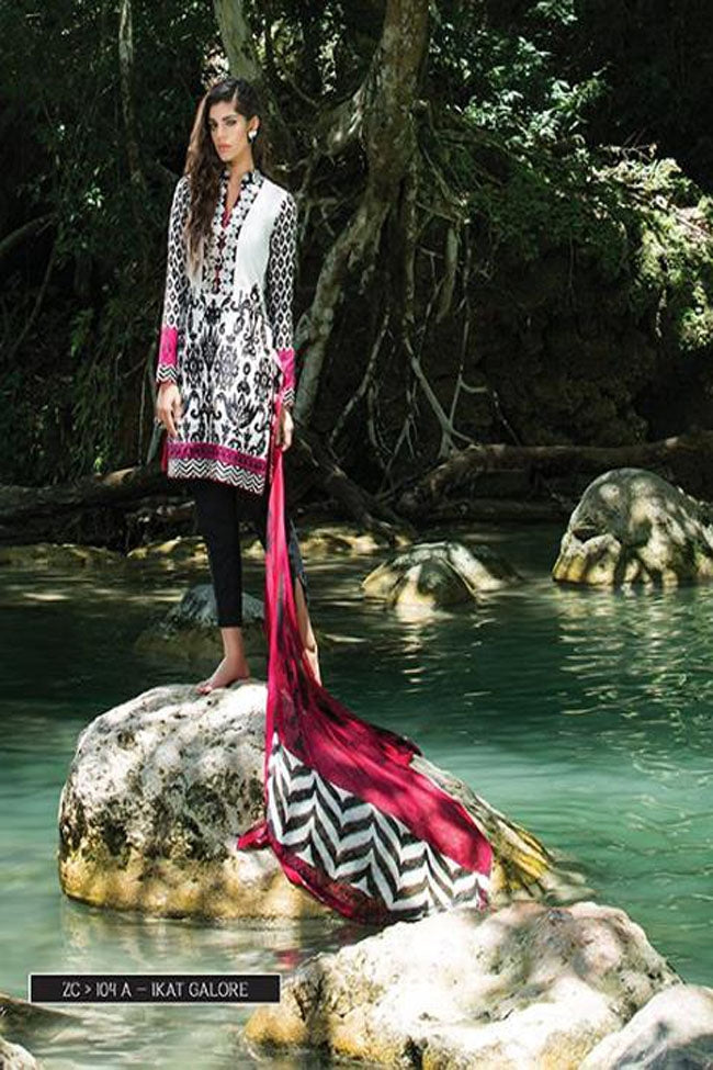 Lsm By Zainab Chottani Spring Summer Collection-104A-IKAT GALORE