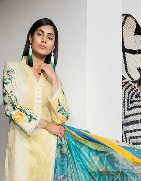 Mahgul Luxury Lawn Collection'18-D-04