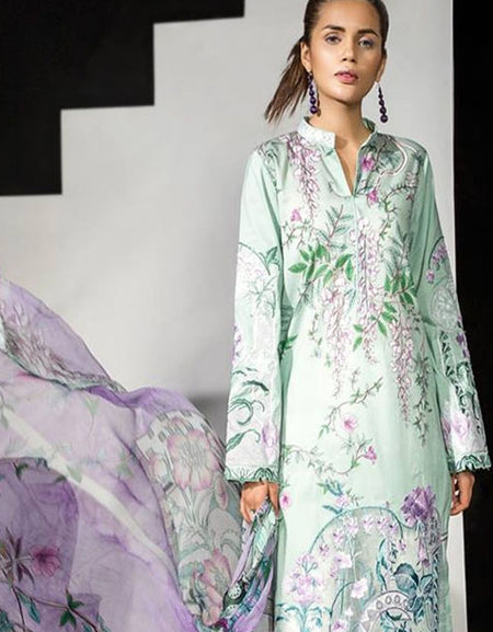 Mahgul Luxury Lawn Collection'18-D-05