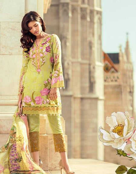 Mina Hasan Embroidered Lawn Collection-7-B