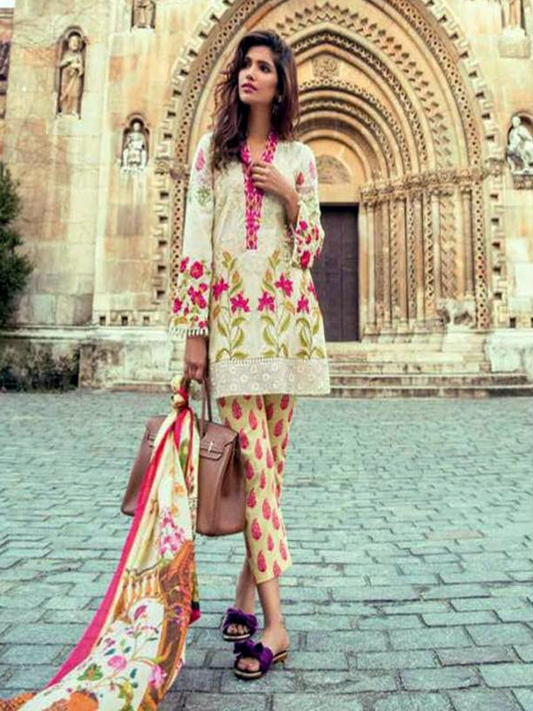 Mina Hasan Luxury Embroidered Lawn Collection-5a offwhite17