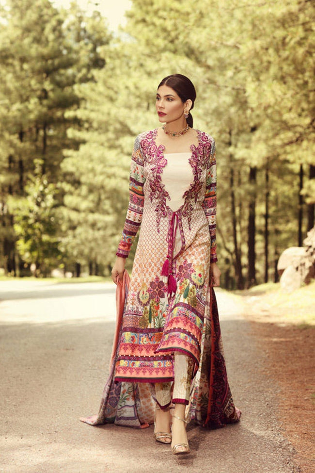 Noor by sadia asad winter collection-D2