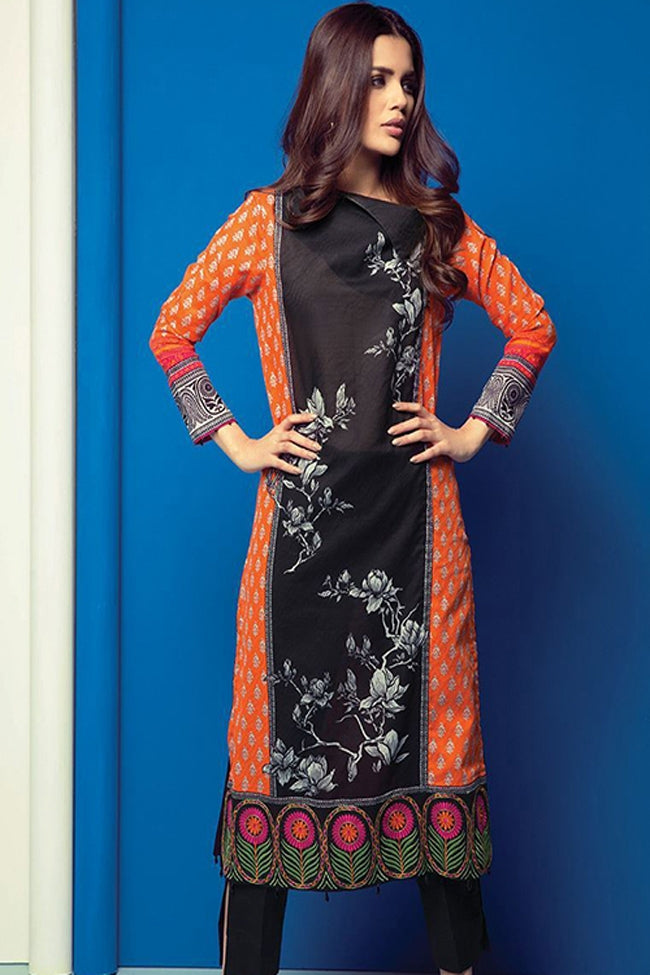 Orient Summer Series I  Embroidered Collection One Piece-25B