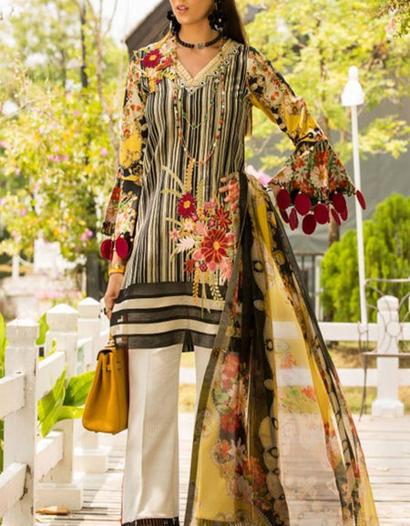 Shanaya By Noor Sadia Asad Luxury Lawn Collection'19-D-3